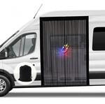Moskitonetz F&uuml;r Transporter Mit Magnetverschluss 210x150cm