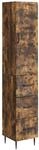 Schrankset 2 Stk. 33 X 34,5 X 90 Cm Holzwerkstoff R&auml;uchereiche Vidaxl