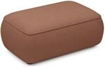 Selsey Ovo - Pouf 1-sitzer, Kupfer Chenille, 100 Cm