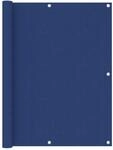 Vidaxl Balcony Screen Blue 120x300 Cm Oxford Fabric