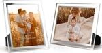 Fotorahmen 15x20cm Glas 2er Set Tischrahmen F&uuml;r Hochzeit Geburtstag Geschenk
