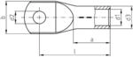 Intercable Presskabelschuh Icd1010 10qmm M10 Verz. 50 Stk