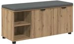 Vidaxl Hall Bench Artisan Oak 100 X 38 X 46 Cm