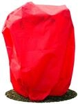 Haga - Frostschutzhaube 80g/m&sup2; 155cmx150cm Winterschutz Frostschutzvlies Rot