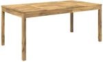 Gartentisch Laren Wei&szlig; Gewaschen 180 X 88,5 X 75 Cm Vidaxl