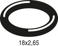 Bosch O-ring 18x2,65 (10x), 87102051010