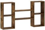Wandregal R&auml;uchereiche 102 X 17 X 59 Cm Holzwerkstoff Vidaxl