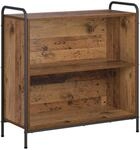 B&uuml;cherregal 80 X 33 X 80 Cm Holzwerkstoff Altholz Vidaxl