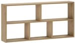Vidaxl Wall Shelf Artisan Oak 102 X 17 X 50 Cm Engineered Wood