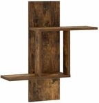 Wandregal R&auml;uchereiche 59 X 17 X 63 Cm Holzwerkstoff Vidaxl