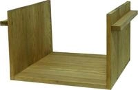 Labo-3d Regal Seitloch Offen 36 X 24 X 36/41 Cm