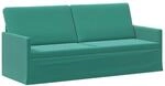 3-sitzer Sofa T&uuml;rkis 190 X 81 X 82 Cm Samt (v) Vidaxl