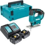 Makita Djv 186 Stj Akku Pendelhubstichs&auml;ge 18 V + 2x Akku 5,0 Ah + Ladeger&auml;t +