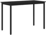 Esstische 110 X 55 X 75 Cm Holzwerkstoff Schwarz Eichen-optik Vidaxl