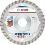 Bosch Multi Material Turbo Diamond Trennscheibe, 115 X 22.23 X 7 Mm 10 Stk. -