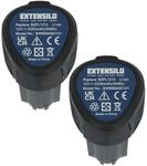 Extensilo 2x Akku Ersatz F&uuml;r Hendi 936795 F&uuml;r K&uuml;chenger&auml;t (2500 Mah, Li-ion, 12