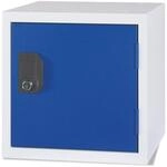 Stier Schlie&szlig;fachw&uuml;rfel 305 X 305 X 305 Mm Lichtgrau Stapelbar