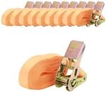 10x Profi Ratschen Spanngurt Spanngurte Zurrgurt 1-tlg 6m 0,8t 0,8to 800 Kg T&uuml;v/gs
