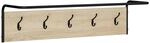 Vidaxl Coat Rack Sonoma Oak 100 X 30 X 25 Cm Engineered Wood