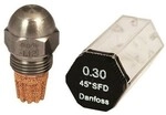 Danfoss - Ld&uuml;se Hfd 030h4008 0,50 Usgal/h, 45 Grad, Stahld&uuml;se