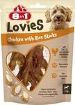 8in1 Lovies Hundeleckerli Sticks 80 G Huhn & Reis