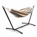 H&auml;ngematte Mit Gestell H&auml;ngeliege Relaxliege Outdoor Indoor 180x140 Bis 120kg...
