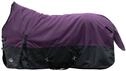 155 Cm, Blu Cobalto/grigio: Pferdedecke Modell Glasgow Au&szlig;enstoff 1200 Denier...