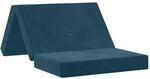 Klappsofa Bett 80 X 67 X 45 Cm Blau Vidaxl