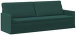3-sitzer Sofa Dunkelgr&uuml;n 220 X 81 X 82 Cm Stoff Vidaxl