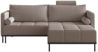 Selsey Skilia - Schlafsofa Mit Schlaffunktion, 3-sitzer, Chenille Taupe, 224 Cm