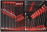 Ks Tools Schraubenschl&uuml;ssel-satz In Schaumstoffeinlage, 50-tlg.