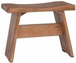 Vidaxl Stool Natural 40 X 25 X 31 Cm Mahogany Wood
