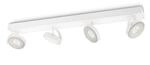 Philips Myliving Led Deckenstrahler Clockwork 4 X 4,5w Wei&szlig; 531743116