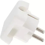 911.270 Schutzkontaktstecker Kunststoff Wei&szlig; Ip20 - Bachmann