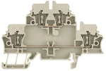 Weidmuller - Weidm&uuml;ller 1674300000-50 Doppelstockklemme Zugfeder Dunkelbeige 50 St.