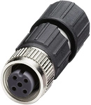 Phoenix Contact - 1641688 Sensor-/aktor-steckverbinder, Unkonfektioniert M12 Buchse,