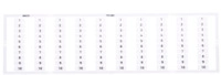 Wago Wmb-bezeichnungssystem S 1-10 (10x) 793-602 5 Stk