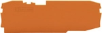 2006-1692 Abschluss- Und Trennplatte Orange 1 St. - Wago