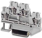 2-stufiger Schienenverbinder, 4-adrig 0,08&ndash;4 Mm&sup2; Grau Sttb 2.5 3031270 Farbe: Grau