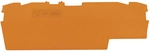 Wago 2002-1892 Abschluss- Und Trennplatte Orange 1 St.