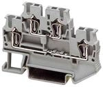 Phoenix Contact - 3031157 Doppelstock-zugfederklemme 4.2 Mm Zugfeder Grau 50 St.