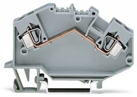 Wago Gmbh& Co. Kg Durchgangsklemme 0, 08-4, 00mmq Grau 781-601