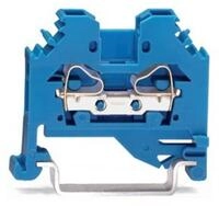 Wago Gmbh& Co. Kg Durchgangsklemme 0,08-4mmq Blau 281-104