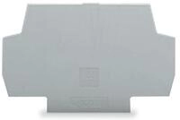 Wago Abschlussplatte U. Zwischenplatte 859-525 1mm Dick Grau