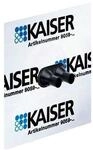 Kaiser Rohrmanschette Doppel D15-22mm 9059-55 150 X 150mm