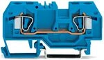 2-adriger Sammelschienenverbinder 6mm2 Blau 282-904
