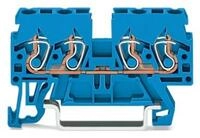4-adriger Schienenverbinder 2,5 Mm&sup2; Blau 870-834/