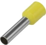 Vogt Verbindungstechnik - 460308 Aderendh&uuml;lse 1 Mm&sup2; Teilisoliert Gelb 100 St.