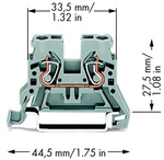 Wago - 870-901 Durchgangsklemme 5 Mm Zugfeder Belegung: L Grau 100 St.