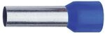 Klauke - 1666 Aderendh&uuml;lse 0.14 Mm&sup2; Teilisoliert Braun 1000 St.